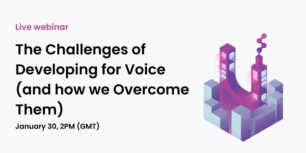 challenges of voice technology webinar