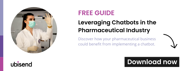 guides to chatbots in pharma industry
